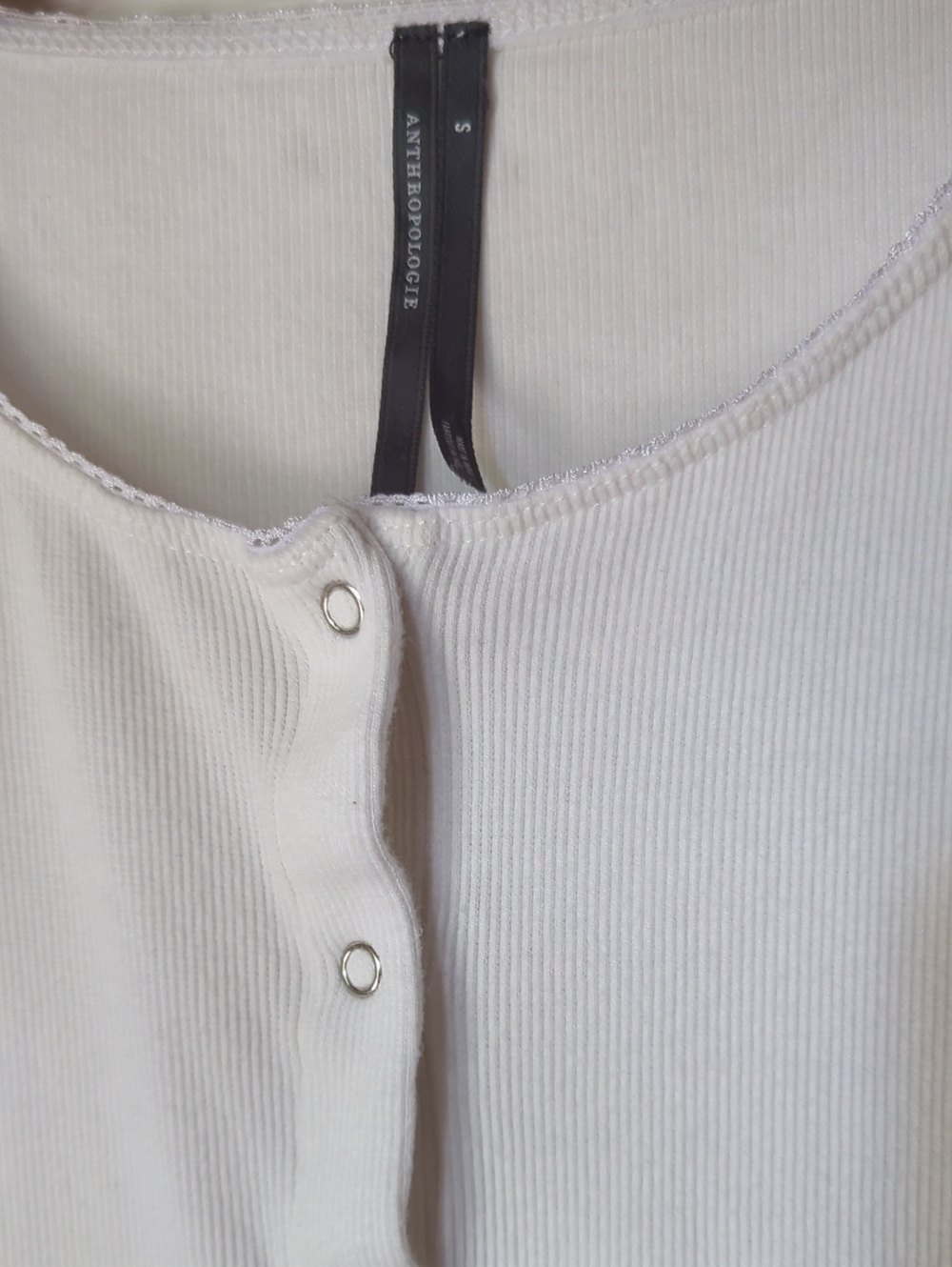 Anthropologie Ribbed Tee - Picture 5 of 7